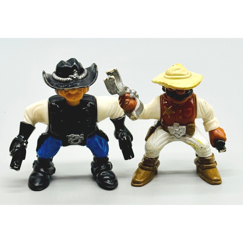 Fisher Price Great Adventures Wild West Stagecoach Horse Barrel 4 Action Figures - Picture 9 of 13